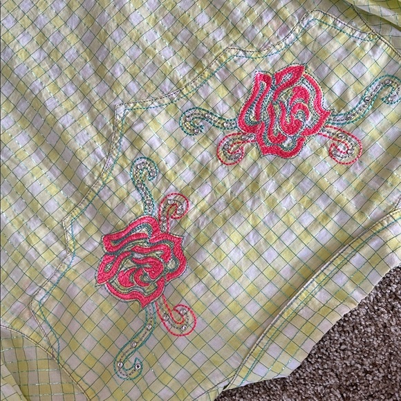 Rock 47 by Wrangler Western Pearl Button Down Snap Shirt - Picture 10 of 10